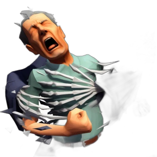 face, staff, creature, mask transparent PNG cut-out