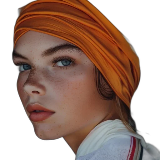 hat, face, crown, hair transparent PNG cut-out