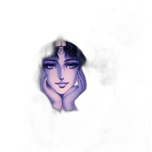 face, mask, staff, crown transparent PNG cut-out