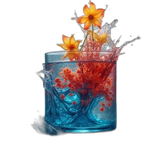 flower, crown, bottle, food transparent PNG cut-out