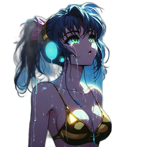 jewelry, mask, cyberpunk, anime transparent PNG cut-out