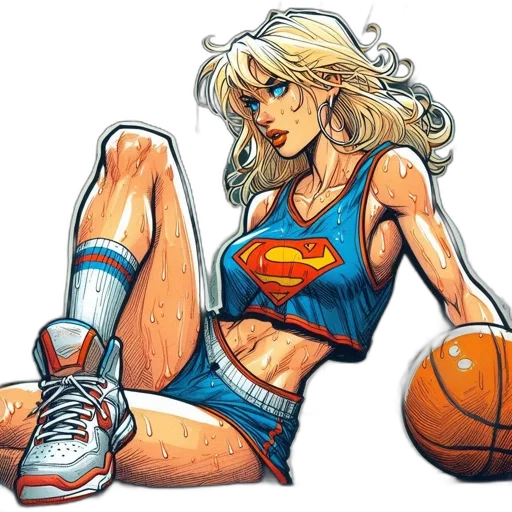 comic book art, concept art, cartoon, fantasy art transparent PNG cut-out