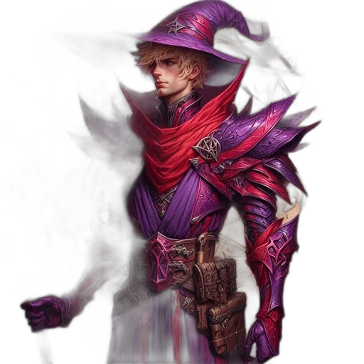 staff, hat, fantasy art, concept art transparent PNG cut-out