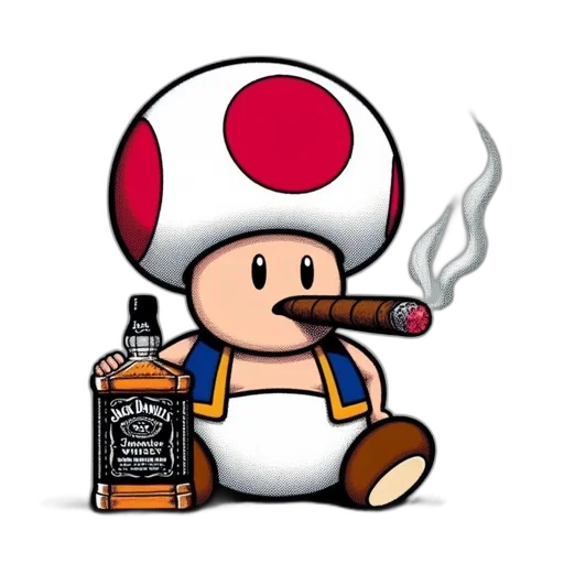 bottle, hat, pixel art, concept art transparent PNG cut-out
