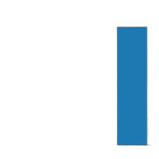 blue, bar, chart, two transparent PNG cut-out