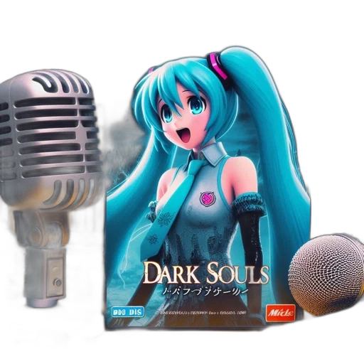 3d render, vaporwave, concept art, dark transparent PNG cut-out