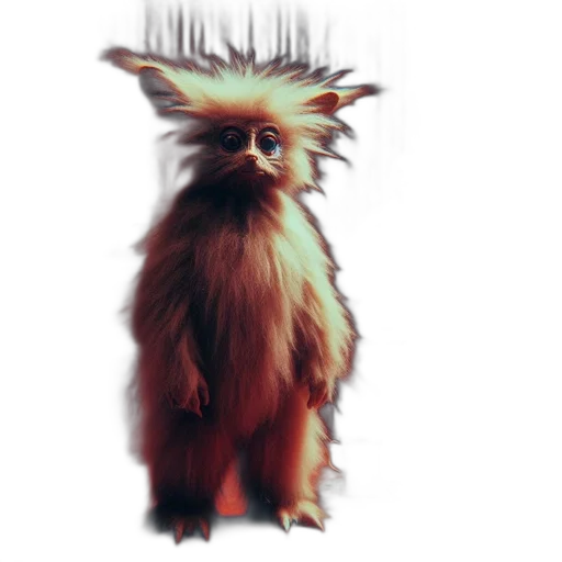 creature, hair, animal, crown transparent PNG cut-out