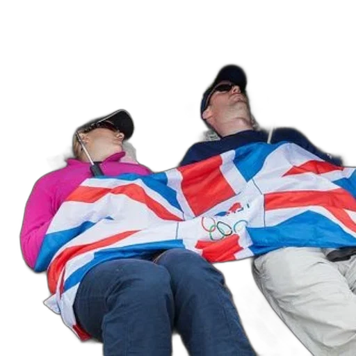 jacket, two, people, lying transparent PNG cut-out