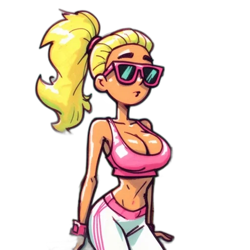 cartoon, pixel art, concept art, comic book art transparent PNG cut-out