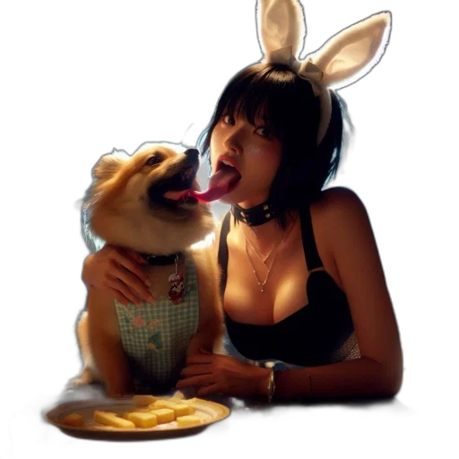 food, animal, creature, photorealistic transparent PNG cut-out