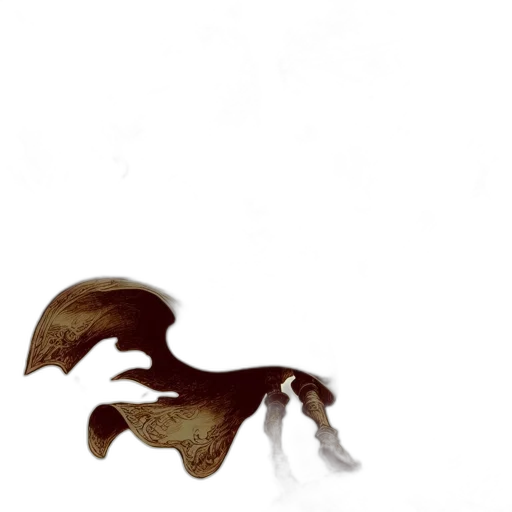 animal, hair, dragon, creature transparent PNG cut-out