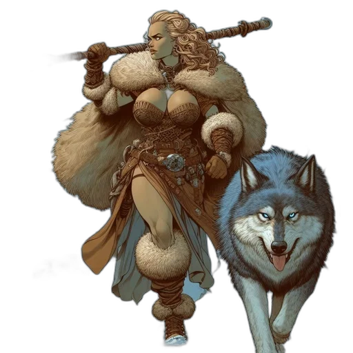 staff, fantasy art, concept art, comic book art transparent PNG cut-out