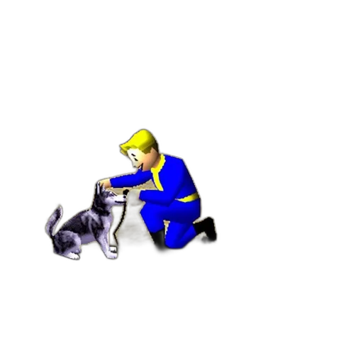 staff, animal, pixel art, concept art transparent PNG cut-out