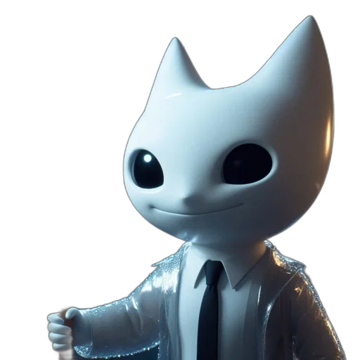 staff, robot, mask, creature transparent PNG cut-out