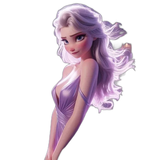 dress, fantasy art, concept art, watercolor transparent PNG cut-out