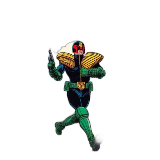 robot, mask, jacket, weapon transparent PNG cut-out