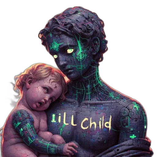 pixel art, cyberpunk, vaporwave, concept art transparent PNG cut-out