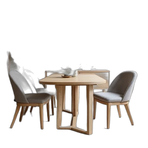furniture, 3d render, seater, dinette transparent PNG cut-out