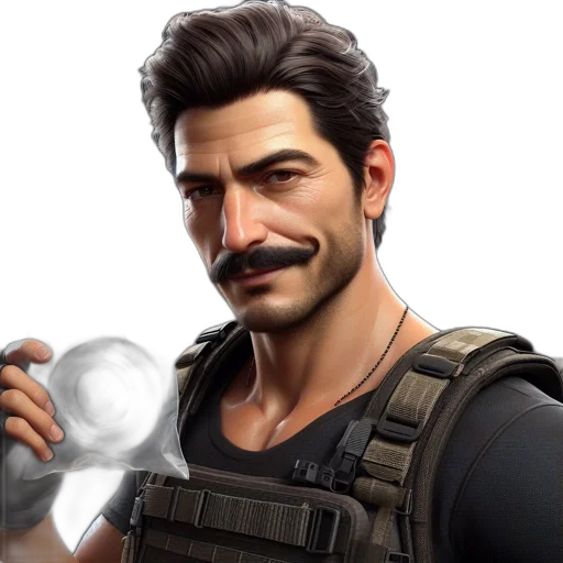 face, staff, weapon, mask transparent PNG cut-out