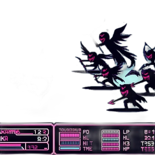 staff, weapon, vaporwave, pixel art transparent PNG cut-out