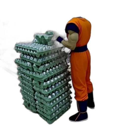 bottle, jacket, robot, mask transparent PNG cut-out