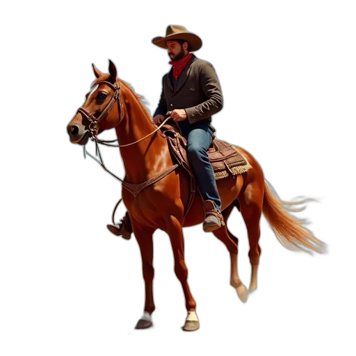 hat, animal, jacket, staff transparent PNG cut-out
