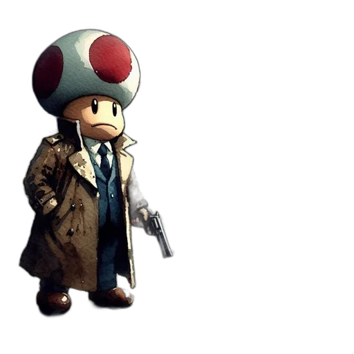 hat, weapon, staff, jacket transparent PNG cut-out