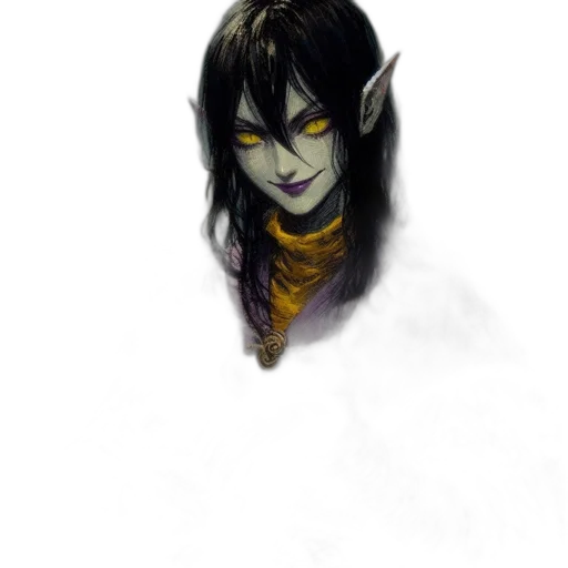 face, staff, dragon, mask transparent PNG cut-out