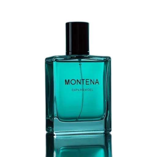 bottle, blue, green, men transparent PNG cut-out