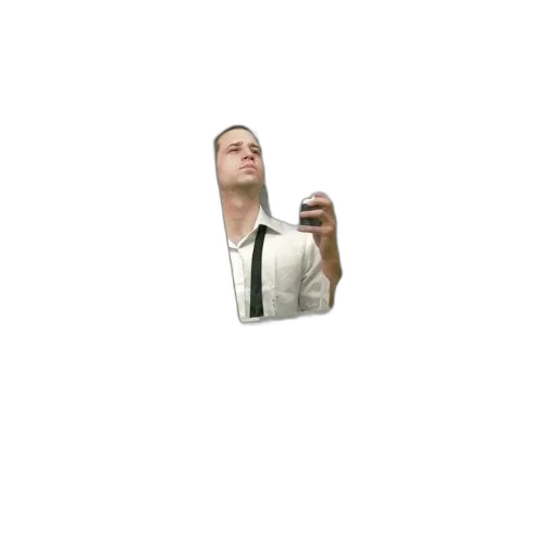 staff, face, jacket, dress transparent PNG cut-out