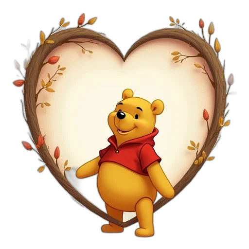 concept art, 3d render, disney, winnie transparent PNG cut-out