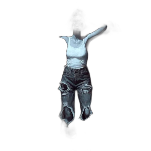 robot, mask, jacket, staff transparent PNG cut-out