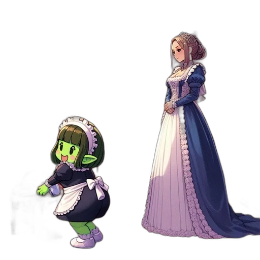dress, crown, concept art, pixel art transparent PNG cut-out