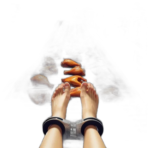 shoes, jewelry, food, hair transparent PNG cut-out