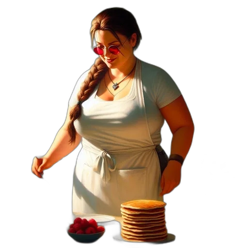 food, dress, staff, jewelry transparent PNG cut-out