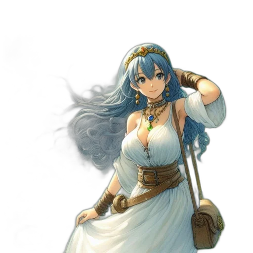 dress, sword, staff, weapon transparent PNG cut-out