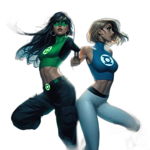 comic book art, concept art, fantasy art, 3d render transparent PNG cut-out