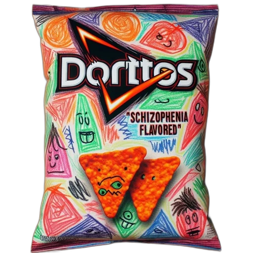 food, vaporwave, uniquely, designed transparent PNG cut-out