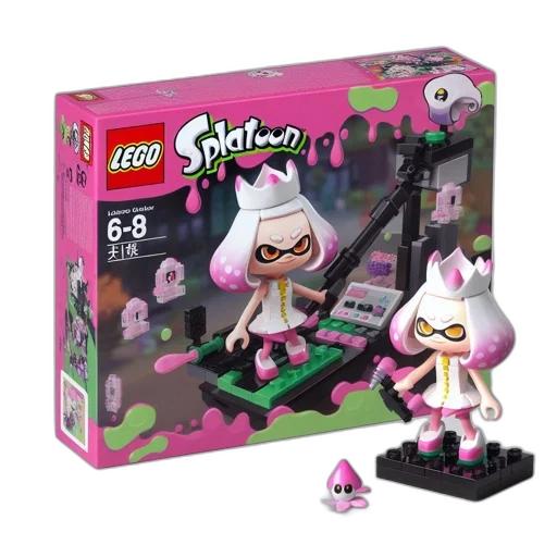 concept art, lego, splatoon, set transparent PNG cut-out