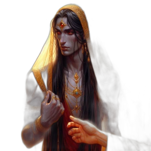 staff, mask, face, jewelry transparent PNG cut-out