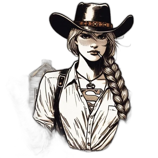 jewelry, hat, jacket, staff transparent PNG cut-out