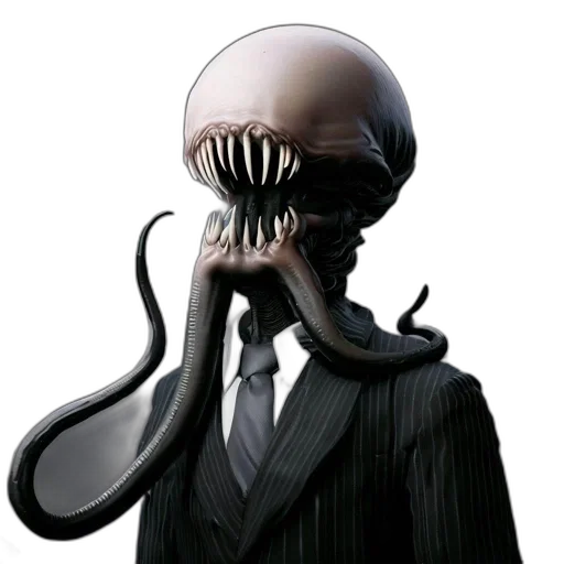 mask, creature, face, staff transparent PNG cut-out