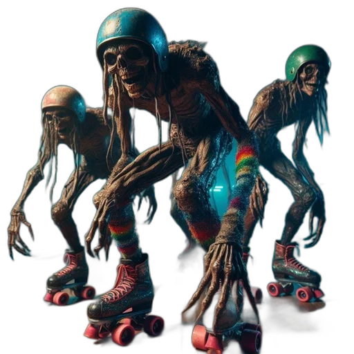 creature, robot, shoes, concept art transparent PNG cut-out