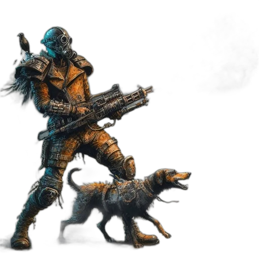 weapon, animal, creature, concept art transparent PNG cut-out