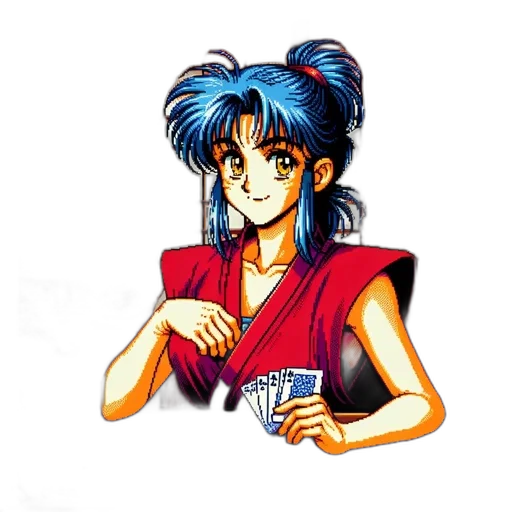 jewelry, staff, vaporwave, anime transparent PNG cut-out