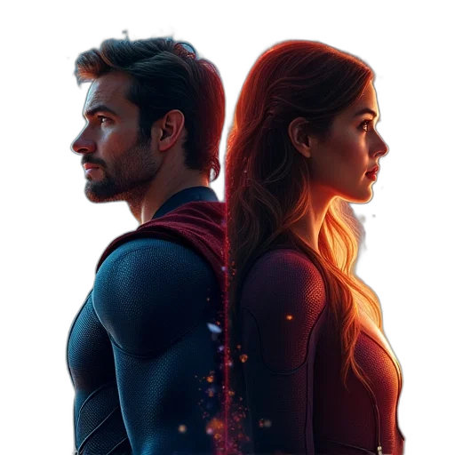 comic book art, concept art, pixel art, fantasy art transparent PNG cut-out