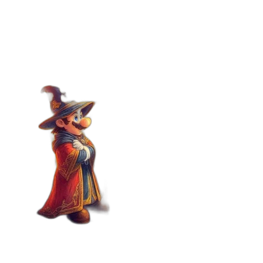 staff, dragon, crown, creature transparent PNG cut-out