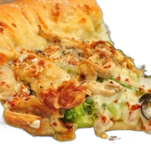 food, photorealistic, slice, pizza transparent PNG cut-out