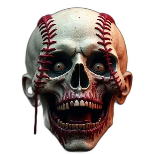 mask, face, creature, photorealistic transparent PNG cut-out