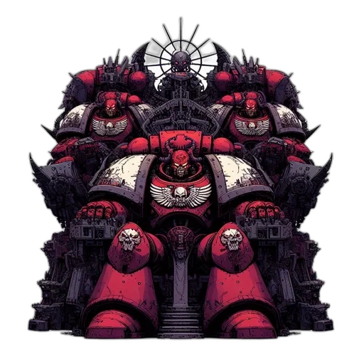 robot, crown, weapon, staff transparent PNG cut-out